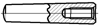 DIN 7978 Штифт конический с внутренней резьбой, ISO 8736 DIN 7978 Штифт конический с внутренней резьбой, ISO 8736