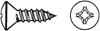 DIN 7983 Шуруп саморез (винт самонарезающий) для тонких металлических листов DIN 7983 Шуруп саморез (винт самонарезающий) для тонких металлических листов