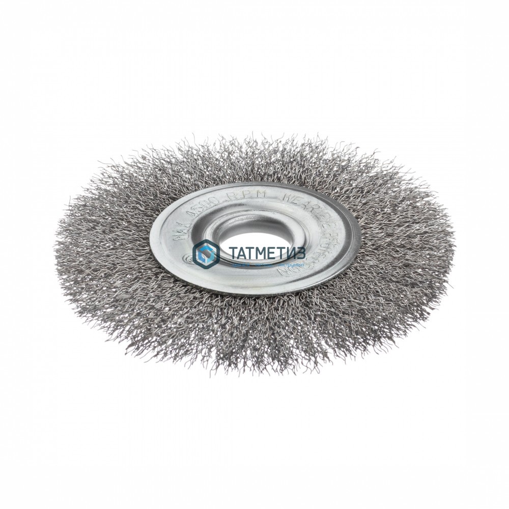 Щетка для УШМ дисковая 100 мм, кордовая, и заточных станков № 71 ПрофОснастка Мастер |  «ТАТМЕТИЗ» Щетка для УШМ дисковая 100 мм, кордовая, и заточных станков № 71 ПрофОснастка Мастер -  магазин «ТАТМЕТИЗ»