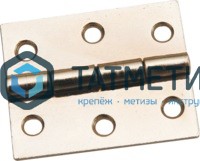 Петля карточная  50 х 40 мм, цинк |  «ТАТМЕТИЗ» Петля карточная  50 х 40 мм, цинк -  магазин крепежа «ТАТМЕТИЗ»