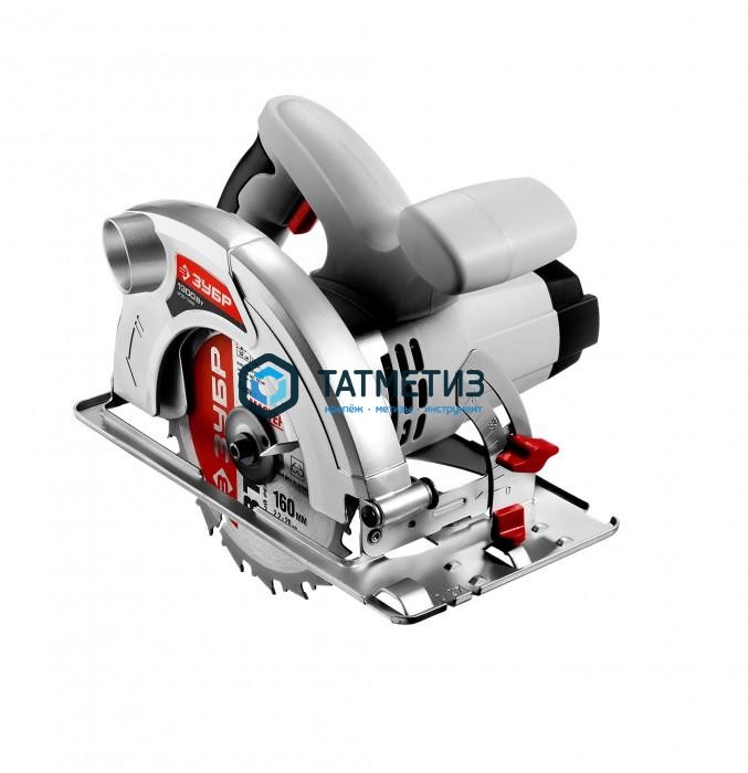 Пила циркулярная ЗУБР, пропил 90°-52мм; 45°-32мм, 160x20мм, 4500об/мин, 1300Вт Пила циркулярная ЗУБР, пропил 90°-52мм; 45°-32мм, 160x20мм, 4500об/мин, 1300Вт