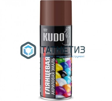 Краска аэроз. KUDO 520 мл. №1024  КРАСНО-КОРИЧНЕВАЯ  RAL 8012 Краска аэроз. KUDO 520 мл. №1024  КРАСНО-КОРИЧНЕВАЯ  RAL 8012