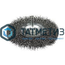 Щетка для дрели дисковая  50 мм, гофрированная № 161 ПрофОснастка Мастер |  «ТАТМЕТИЗ» Щетка для дрели дисковая  50 мм, гофрированная № 161 ПрофОснастка Мастер -  магазин «ТАТМЕТИЗ»