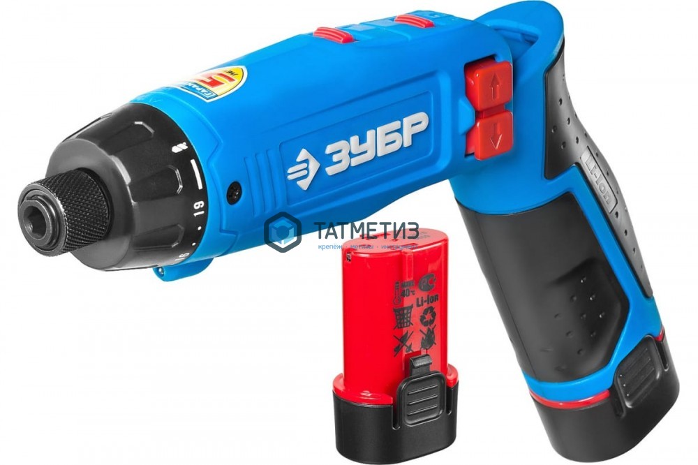 Отвертка-трансформер аккумуляторная, 7.2 В,  Li-Ion PRO, 2АКБ, ЗУБР Профессионал Отвертка-трансформер аккумуляторная, 7.2 В,  Li-Ion PRO, 2АКБ, ЗУБР Профессионал