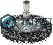 Щетка для дрели дисковая 100 мм, гофрированная № 163 ПрофОснастка Мастер |  «ТАТМЕТИЗ» Щетка для дрели дисковая 100 мм, гофрированная № 163 ПрофОснастка Мастер -  магазин «ТАТМЕТИЗ»