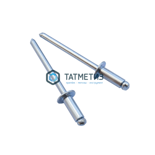 Заклепки ZKST  ст/ст 6,4x12  (250 шт/уп)  KL |  «ТАТМЕТИЗ» Заклепки ZKST  ст/ст 6,4x12  (250 шт/уп)  KL -  магазин «ТАТМЕТИЗ»