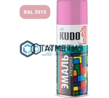 Краска аэроз. KUDO 520 мл. №1014  РОЗОВАЯ  RAL 3015 Краска аэроз. KUDO 520 мл. №1014  РОЗОВАЯ  RAL 3015