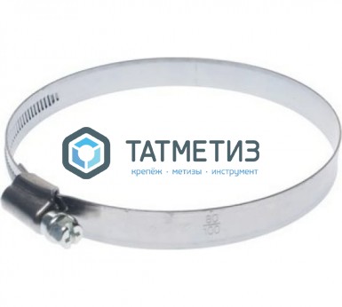 Хомут винтовой Ф80-100/ нерж А2 |  «ТАТМЕТИЗ» Хомут винтовой Ф80-100/ нерж А2 -  магазин крепежа «ТАТМЕТИЗ»