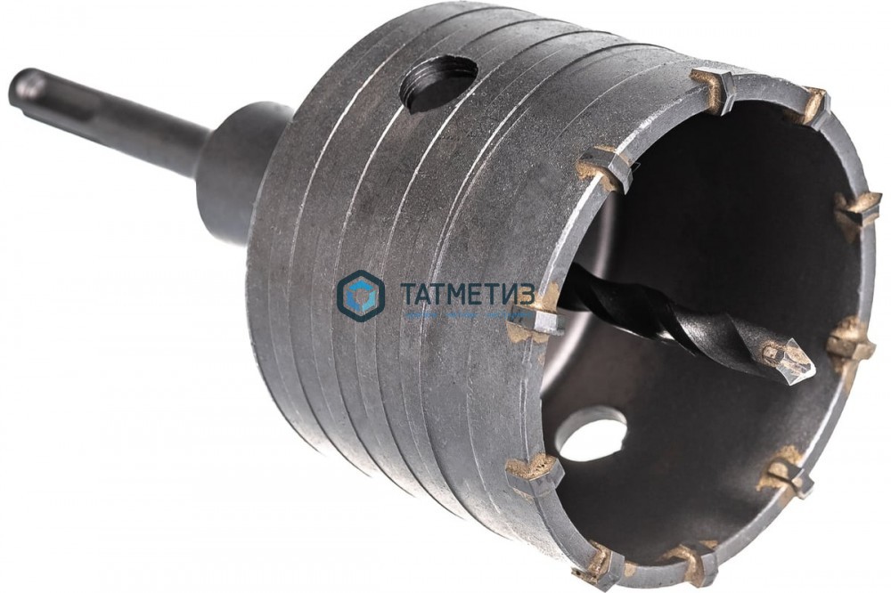 Коронка буровая по бетону  80 мм, в сборе, SDS+ Hardcore -  магазин «ТАТМЕТИЗ»