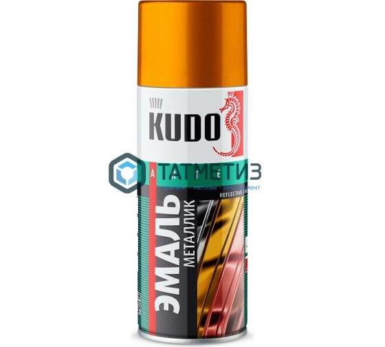 Краска аэроз. KUDO 520 мл. №1028  МЕТАЛЛИК ЗОЛОТО Краска аэроз. KUDO 520 мл. №1028  МЕТАЛЛИК ЗОЛОТО