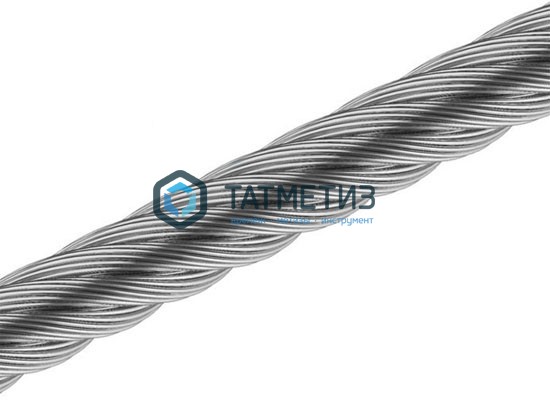 Трос ср.мягкости  ART 8379 7х7 А2 нержавейка  10мм (100 м/бух) |  «ТАТМЕТИЗ» Трос ср.мягкости  ART 8379 7х7 А2 нержавейка  10мм (100 м/бух) -  магазин «ТАТМЕТИЗ»