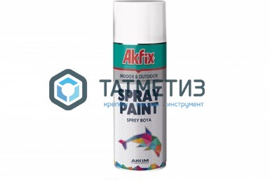 Краска аэроз. ЖЕЛЕЗНО-СЕРАЯ  RAL7011 400Ml Gw.300Gr (6) Akfix Краска аэроз. ЖЕЛЕЗНО-СЕРАЯ  RAL7011 400Ml Gw.300Gr (6) Akfix