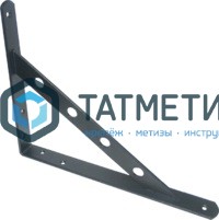 Кронштейн усиленный 350 х 250 мм, полимер. покр. |  «ТАТМЕТИЗ» Кронштейн усиленный 350 х 250 мм, полимер. покр. -  магазин крепежа «ТАТМЕТИЗ»