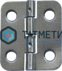 Петля карточная  22 х 24 мм, цинк |  «ТАТМЕТИЗ» Петля карточная  22 х 24 мм, цинк -  магазин крепежа «ТАТМЕТИЗ»