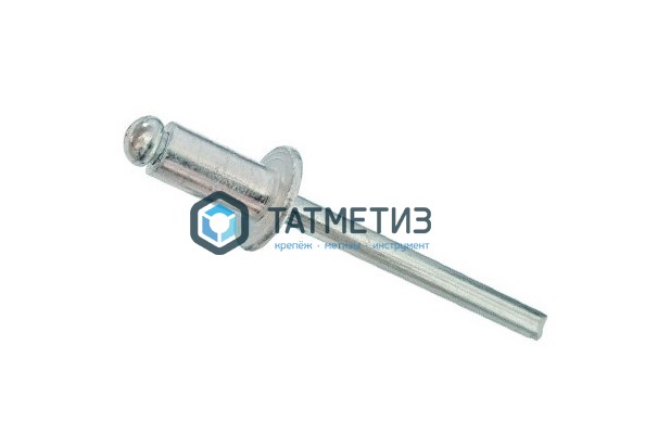 Заклепки ZK ал/ст 6,4x14  (250 шт/уп) KL Заклепки ZK ал/ст 6,4x14  (250 шт/уп) KL