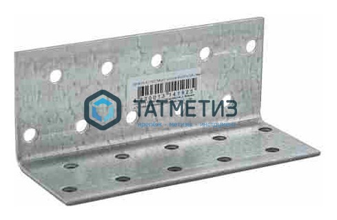 Крепежный уголок KU  40x40x140 х 2,0 мм |  «ТАТМЕТИЗ» Крепежный уголок KU  40x40x140 х 2,0 мм -  магазин крепежа «ТАТМЕТИЗ»