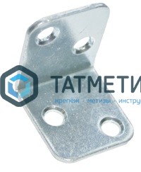 Уголок мебельный 28 х 28 мм, цинк |  «ТАТМЕТИЗ» Уголок мебельный 28 х 28 мм, цинк -  магазин крепежа «ТАТМЕТИЗ»