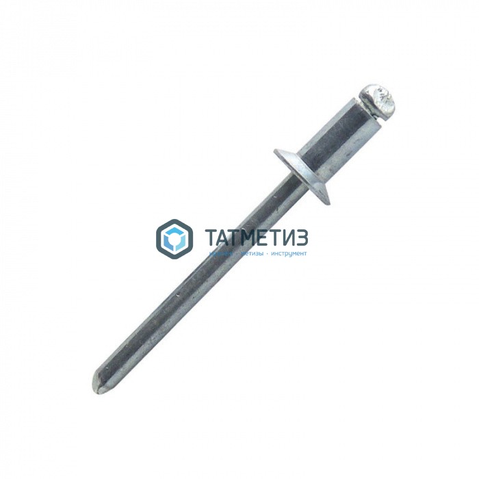 Заклепки потайные вытяжные алюм/сталь 3,2х16 |  «ТАТМЕТИЗ» Заклепки потайные вытяжные алюм/сталь 3,2х16 -  магазин «ТАТМЕТИЗ»
