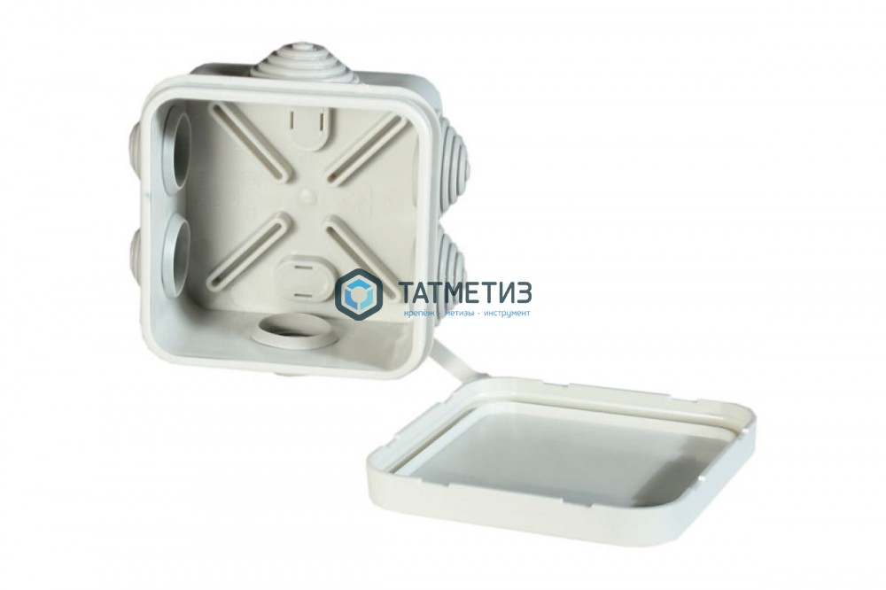 Коробка распр. ОП 85х85х40мм, IP55, нар. монтаж, HEGEL Коробка распр. ОП 85х85х40мм, IP55, нар. монтаж, HEGEL