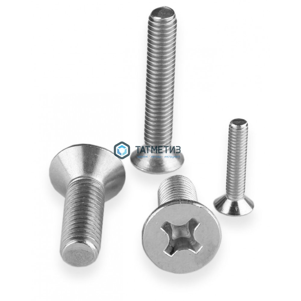 Винт потай DIN 965 А2  М10х20 |  «ТАТМЕТИЗ» Винт потай DIN 965 А2  М10х20 -  магазин крепежа «ТАТМЕТИЗ»