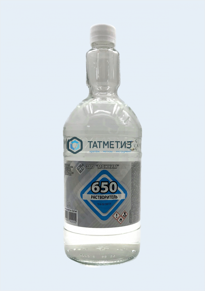 Растворитель 650 ГОСТ БТ 0,5л МОЖХИМ Растворитель 650 ГОСТ БТ 0,5л МОЖХИМ