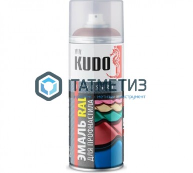 Краска аэроз. KUDO 520 мл. №1004  ВИШНЕВАЯ RAL 3011 Краска аэроз. KUDO 520 мл. №1004  ВИШНЕВАЯ RAL 3011