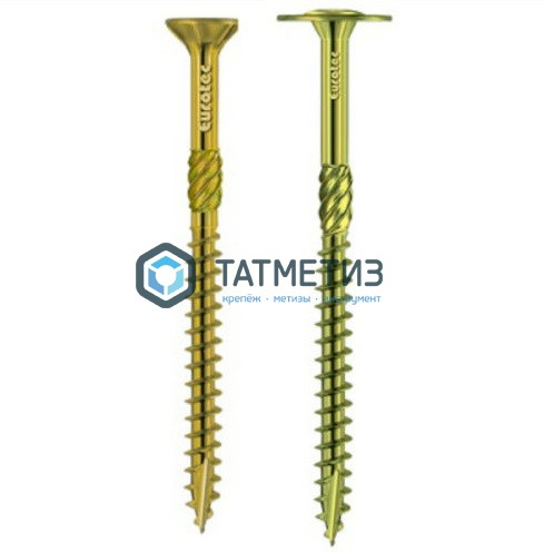 Шуруп с/нарез. д/дерева, потай  6х100 (100 шт.) |  «ТАТМЕТИЗ» Шуруп с/нарез. д/дерева, потай  6х100 (100 шт.) -  магазин крепежа «ТАТМЕТИЗ»