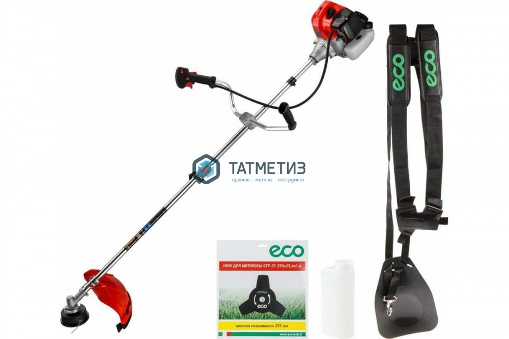 Триммер (мотокоса) ECO GTP-215S Power 9000-10000об/мин, бензиновый, разборная штанга -  магазин крепежа «ТАТМЕТИЗ»