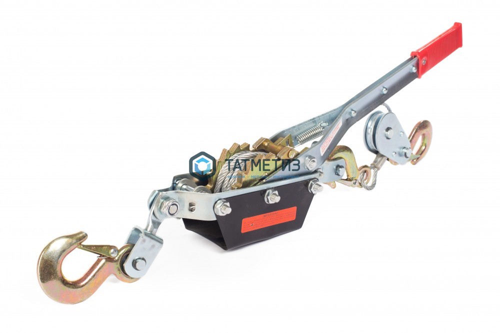 Лебедка ручная рычажная СибТаль, тросовая X2Y3, 2тн, 2,2м |  «ТАТМЕТИЗ» Лебедка ручная рычажная СибТаль, тросовая X2Y3, 2тн, 2,2м -  магазин «ТАТМЕТИЗ»