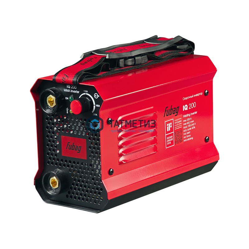 Инвертор сварочный IQ 200 (макс.ток 200А_ПВ 40%_раб.напряжение 150-240В) FUBAG Инвертор сварочный IQ 200 (макс.ток 200А_ПВ 40%_раб.напряжение 150-240В) FUBAG