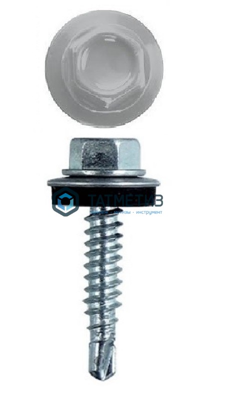 Саморез окраш.кров. 5,5х25 /7004/ (250 шт/уп) KENNER (Тайвань) |  «ТАТМЕТИЗ» Саморез окраш.кров. 5,5х25 /7004/ (250 шт/уп) KENNER (Тайвань) -  магазин «ТАТМЕТИЗ»