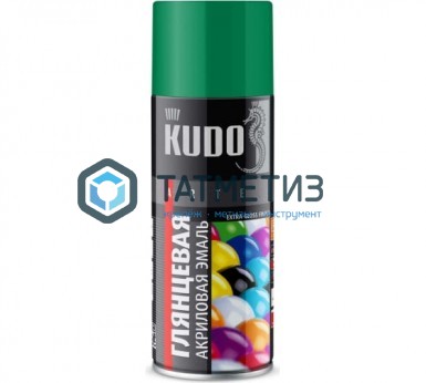 Краска аэроз. KUDO 520 мл. №1006  СВЕТЛО-ЗЕЛЕНАЯ  RAL 6024 Краска аэроз. KUDO 520 мл. №1006  СВЕТЛО-ЗЕЛЕНАЯ  RAL 6024