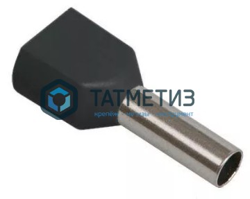 Наконечник-гильза НГИ2 6.0-14 черный |  «ТАТМЕТИЗ» Наконечник-гильза НГИ2 6.0-14 черный -  магазин крепежа «ТАТМЕТИЗ»
