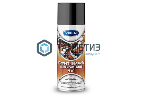 Краска аэроз. VIXEN  ЧЕРНЫЙ ЯНТАРЬ  матовая RAL 9005 520 ml./6 Краска аэроз. VIXEN  ЧЕРНЫЙ ЯНТАРЬ  матовая RAL 9005 520 ml./6
