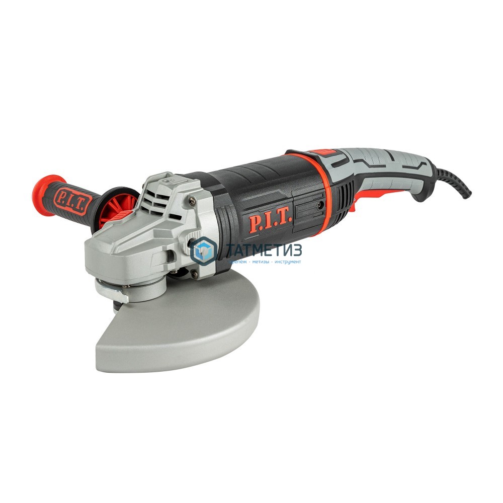 УШМ P.I.T  230 мм, 1700 вт, 2400 об/мин, плавн.пуск, М14, пов.рукоятка -  магазин «ТАТМЕТИЗ»