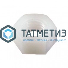 Гайка M 10 DIN 555 шестигранная, полиамид  PU=S  (100 шт) Гайка M 10 DIN 555 шестигранная, полиамид  PU=S  (100 шт)