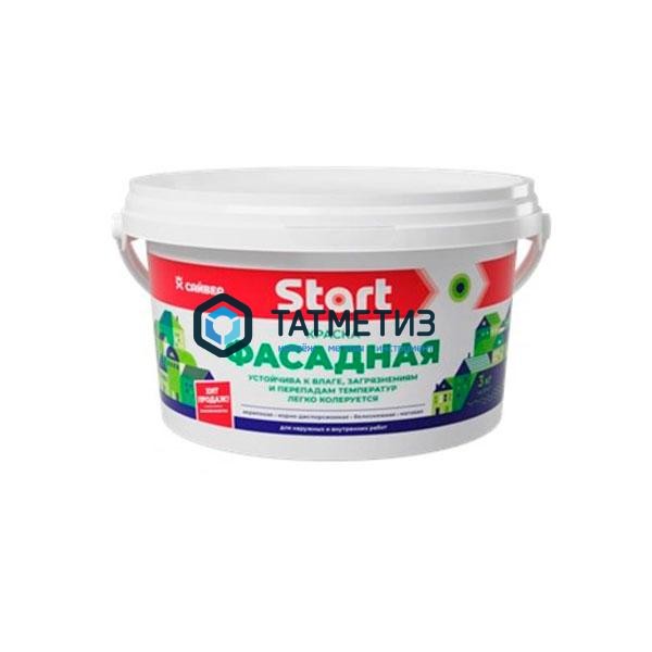 Краска ВД  СТАРТ для фасадов белоснежная 14 кг-./44 Краска ВД  СТАРТ для фасадов белоснежная 14 кг-./44