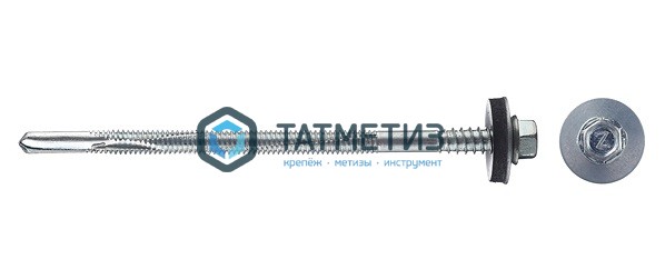 Саморез для сэндвич-панелей 6,3/5,5х240  (400 шт/уп) KENNER (Тайвань) |  «ТАТМЕТИЗ» Саморез для сэндвич-панелей 6,3/5,5х240  (400 шт/уп) KENNER (Тайвань) -  магазин «ТАТМЕТИЗ»