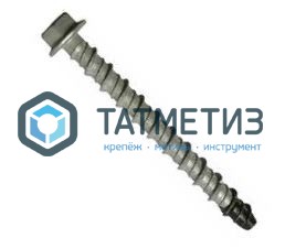 Анкер-шуруп MUAF  8х100 унив. HEX термодифф.цинк. (100 шт/уп) |  «ТАТМЕТИЗ» Анкер-шуруп MUAF  8х100 унив. HEX термодифф.цинк. (100 шт/уп) -  магазин крепежа «ТАТМЕТИЗ»