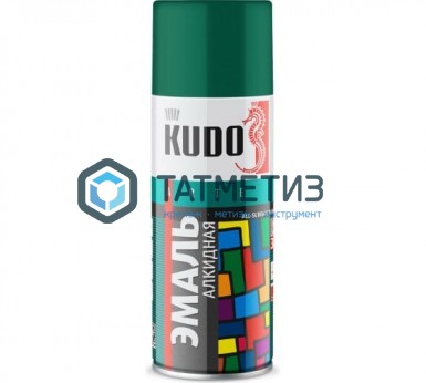 Краска аэроз. KUDO 520 мл. №1007  ТЕМНО-ЗЕЛЕНАЯ  RAL 6016 Краска аэроз. KUDO 520 мл. №1007  ТЕМНО-ЗЕЛЕНАЯ  RAL 6016