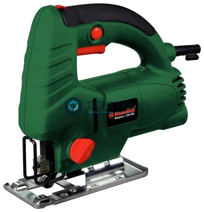 Лобзик HAMMER LZK650  650Вт 600-3000об/мин 70мм-дер 8мм-мет маятник Лобзик HAMMER LZK650  650Вт 600-3000об/мин 70мм-дер 8мм-мет маятник