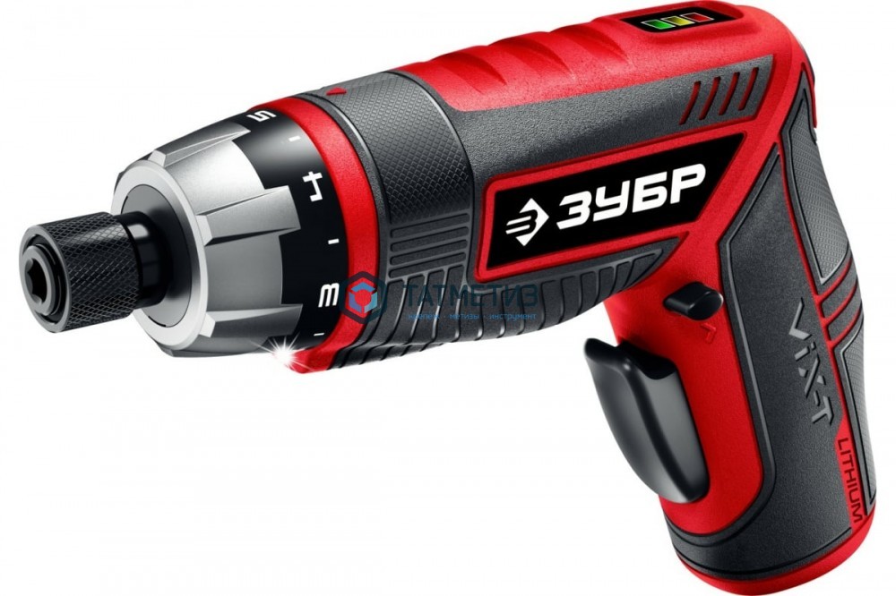 Отвертка-трансформер аккумуляторная, 3.6 В, Li-Ion, в кейсе, ЗУБР Отвертка-трансформер аккумуляторная, 3.6 В, Li-Ion, в кейсе, ЗУБР