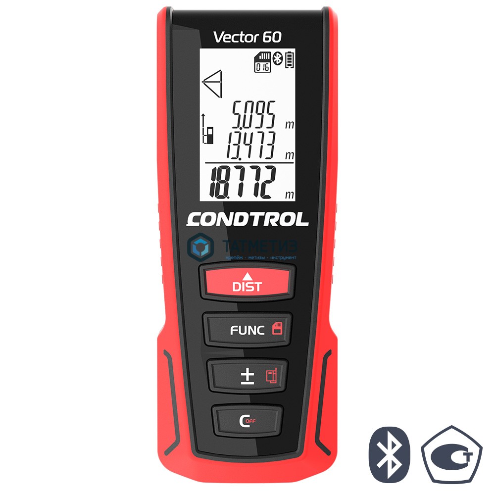 Дальномер лазерный CONDTROL Vector 60 -  магазин «ТАТМЕТИЗ»
