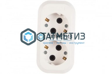 Колодка удлинителя 2-м с/з АВС-пл. UNIVersal E302 Колодка удлинителя 2-м с/з АВС-пл. UNIVersal E302