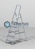 Стремянка 6 ступеней, алюминиевая, KROFT |  «ТАТМЕТИЗ» Стремянка 6 ступеней, алюминиевая, KROFT -  магазин «ТАТМЕТИЗ»