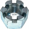 Гайка корончатая DIN 935, исп.1, оц М20 |  «ТАТМЕТИЗ» Гайка корончатая DIN 935, исп.1, оц М20 -  магазин крепежа «ТАТМЕТИЗ»