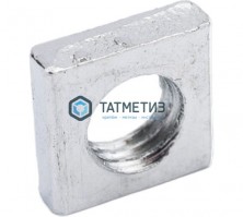 Гайка квадратная низкая DIN 562, оц М 8  ( 250 шт/уп) -  магазин крепежа «ТАТМЕТИЗ»