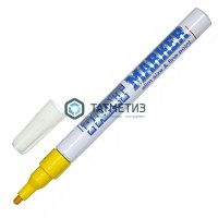 Маркер-краска ЖЕЛТЫЙ MunHwa 2мм тонкий / 12 -  магазин крепежа «ТАТМЕТИЗ»