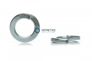 Шайба гроверная DIN 127, оц  М5  (уп 5кг/ 15723шт) ТК -  магазин крепежа «ТАТМЕТИЗ»