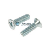 Винт потай DIN 965 оц 6х 16  ( 250 шт/уп) МС -  магазин крепежа «ТАТМЕТИЗ»